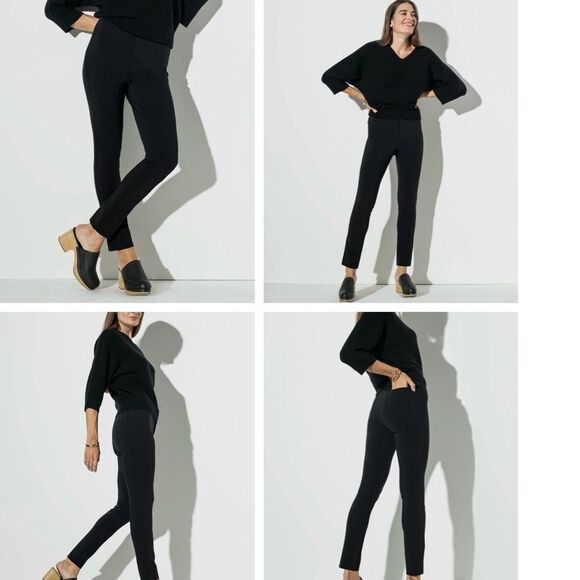 NWOT the Reset R Label Skinny Stretch Black Pant Size S - Picture 13 of 13